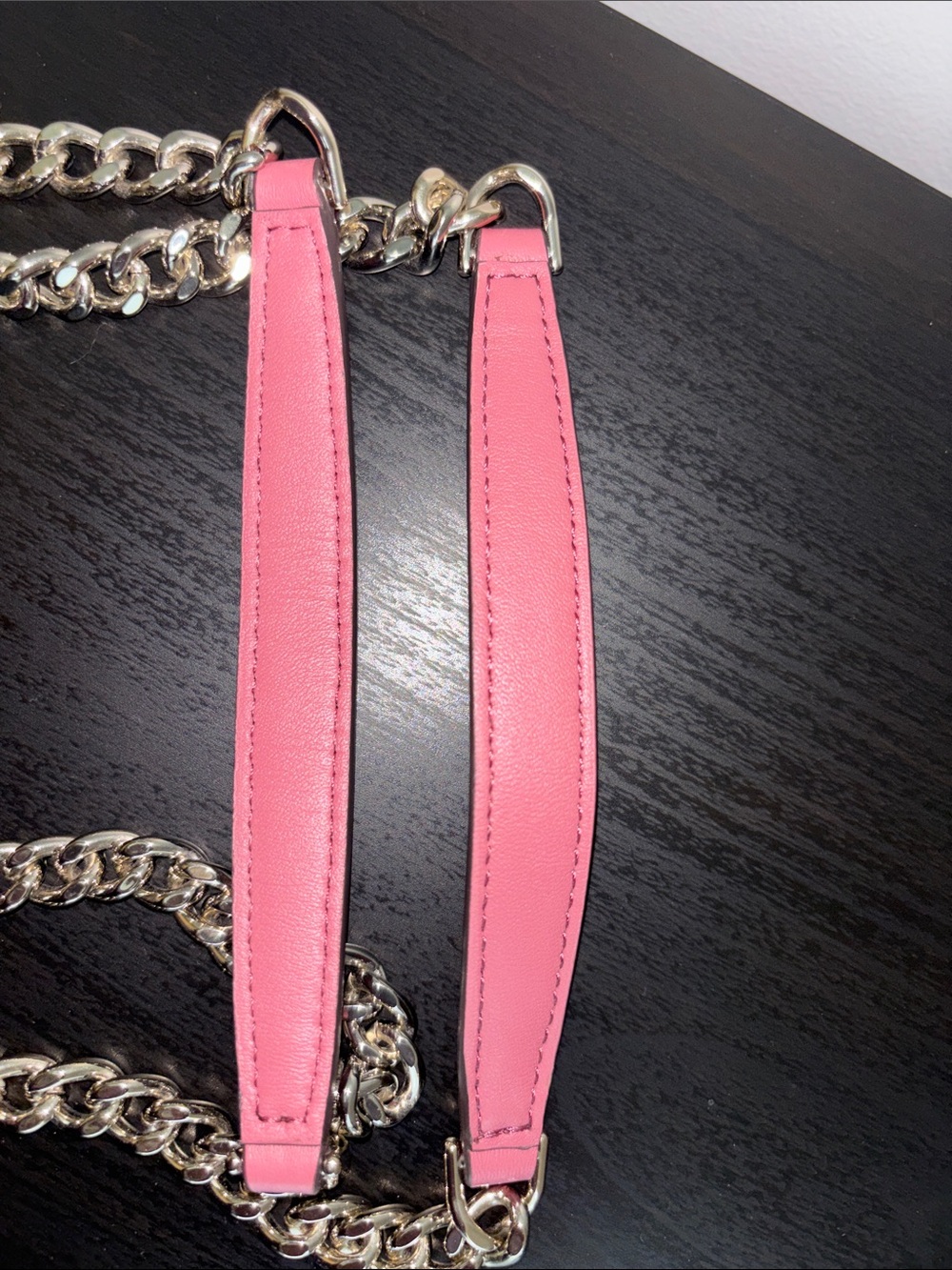 Kate Spade Pink Velvet Quilted Chain Shoulder Crossbody Bag - Picture 7 of 7